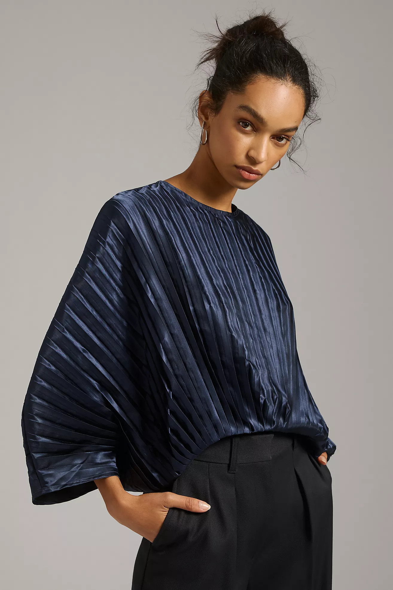Nikasha Pleated Blouse | Anthropologie (US)