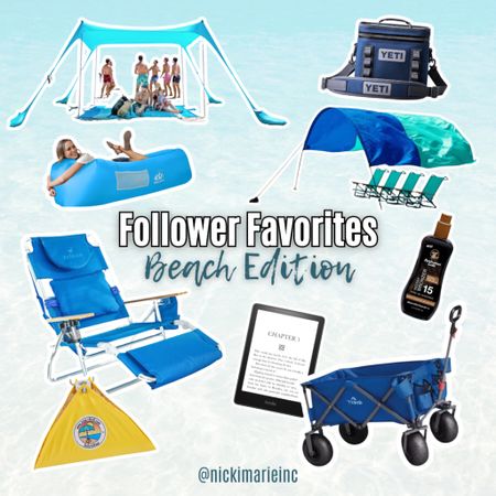 🏆FOLLOWER FAVORITES🏆
⛱️Beach Edition🌊

The #1 recommended/favorite beach item is the Shibumi Shade found on #amazon

There were dozens of recommendations on sun tents/shade. The most recommended ones are linked

#beach #musthaves #summer

#LTKGiftGuide #LTKSeasonal #LTKSwim