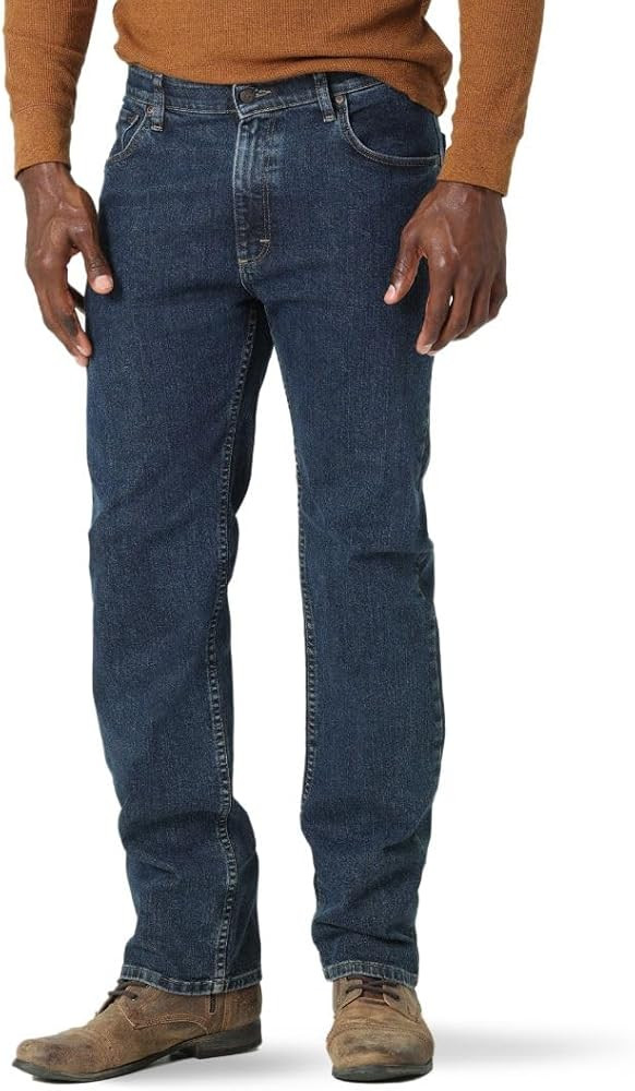 Wrangler Authentics Men's Regular Fit Comfort Flex Waist Jean | Amazon (US)