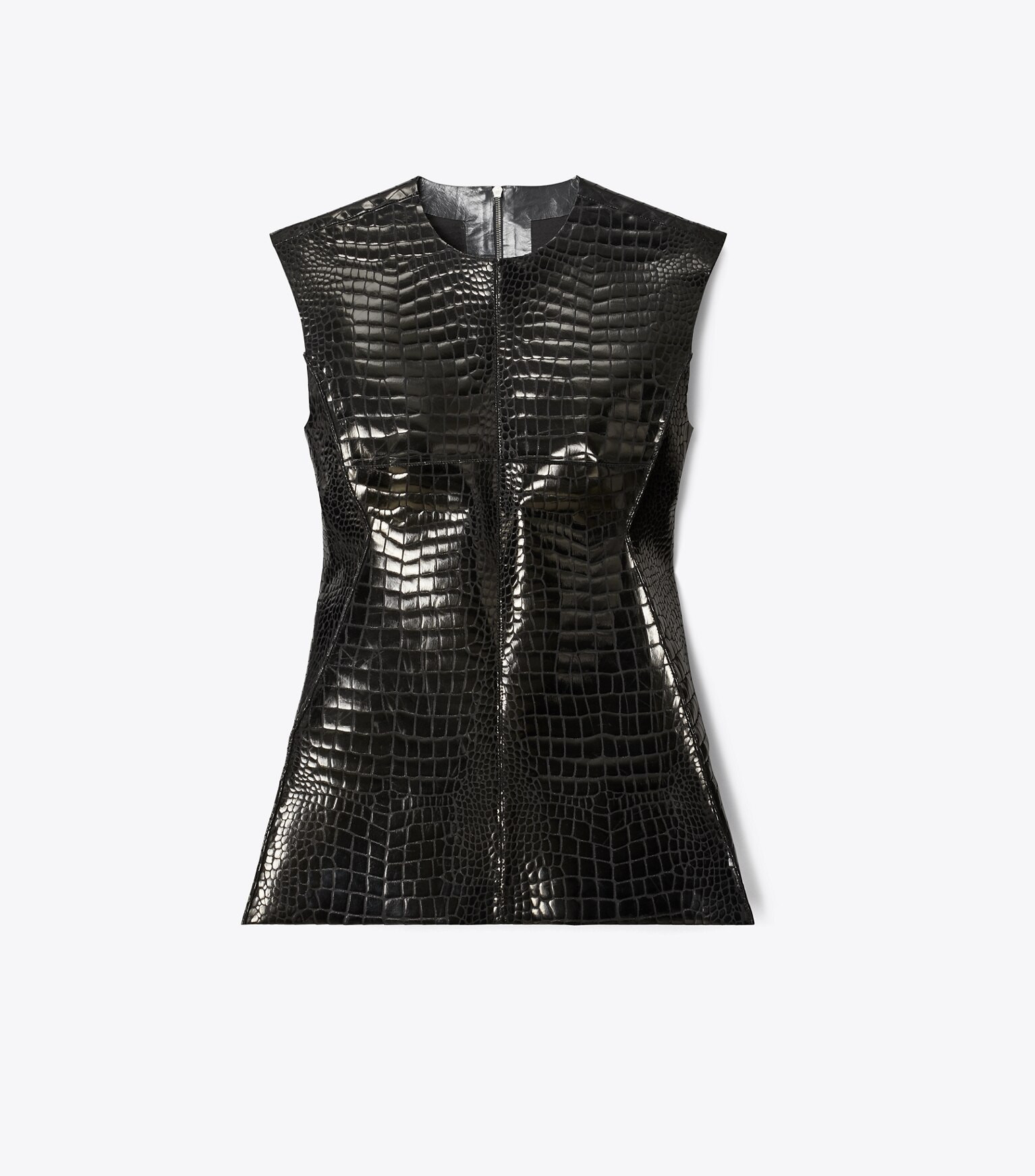 Faux Croc Top: Women's Designer Tops | Tory Burch | Tory Burch (US)