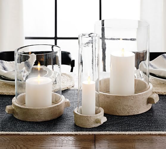 Artisan Handcrafted Ceramic Hurricanes | Pottery Barn (US)
