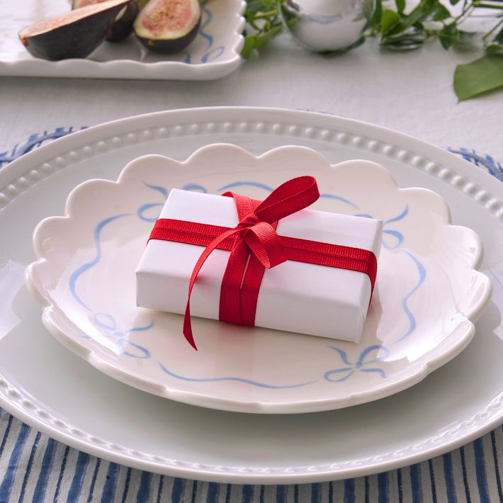 Bow Appetizer Plates, Set of 4 | Mark and Graham