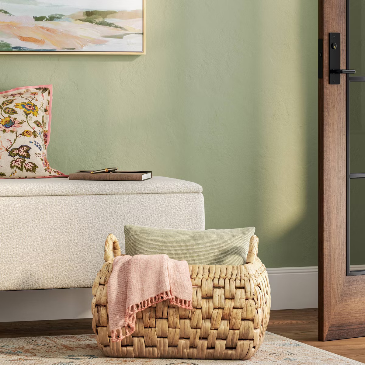 Vertical Chunky Weave Basket - Threshold™ | Target