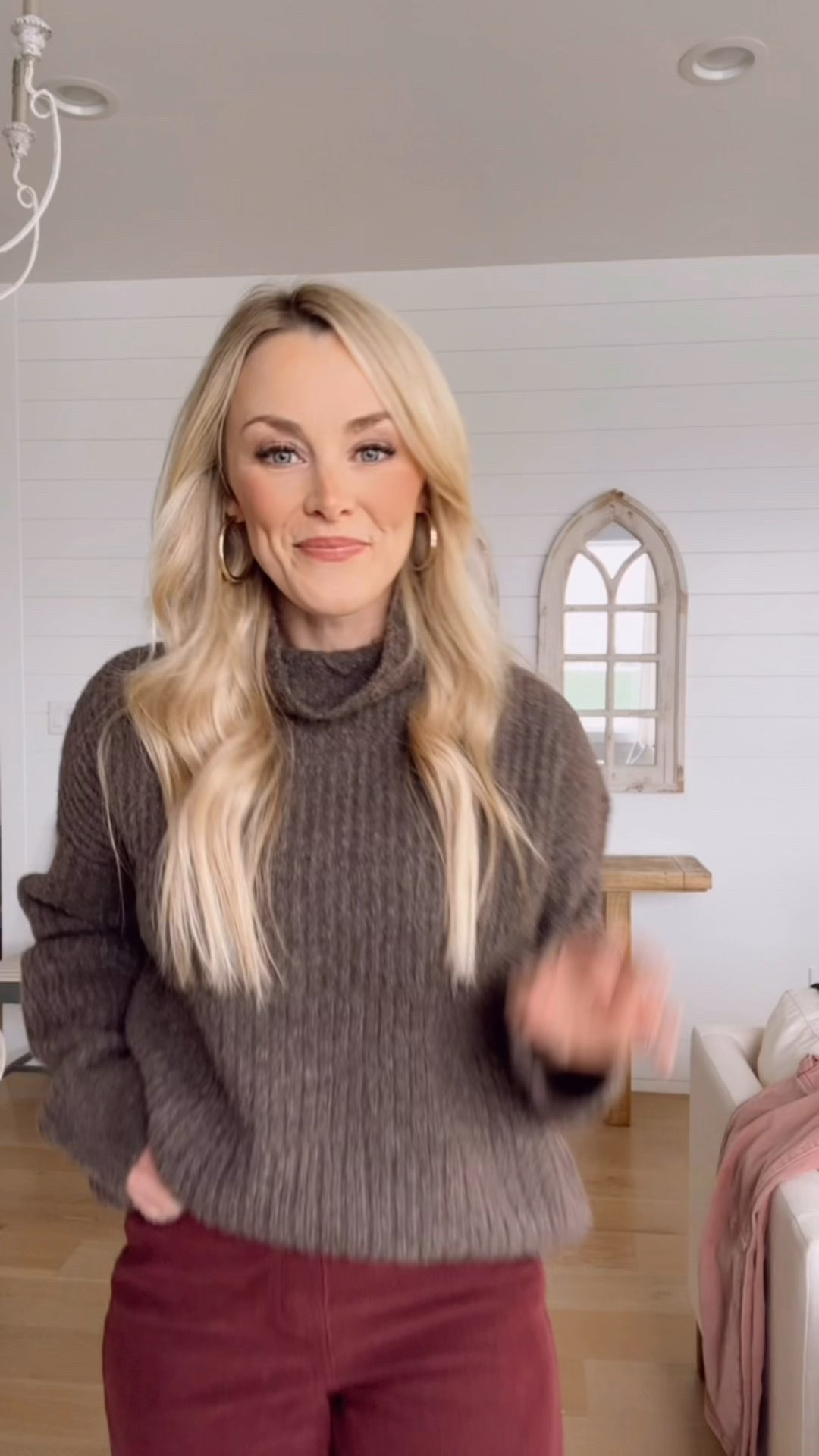 Cozy winter OoTd and I love this soft oversized cozy sweater! 

#LTKFindsUnder50 #LTKmomlife #LTKootd