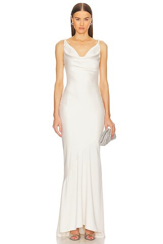 Michael Costello x REVOLVE Fay Gown in Ivory from Revolve.com | Revolve Clothing (Global)
