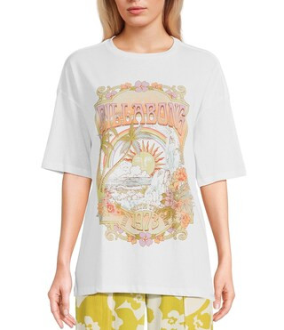 Golden Hour Oversized Graphic T-Shirt | Dillard's