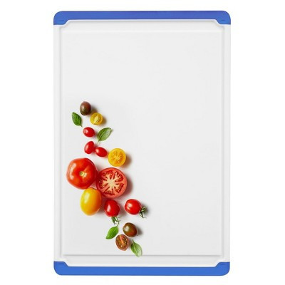 Plastic Cutting Boards for Kitchen - Large 18 x 12 Inch Rubber Cutting Board with Juice Grooves, Non-Slip, Dishwasher Safe Cutting Boards | Target