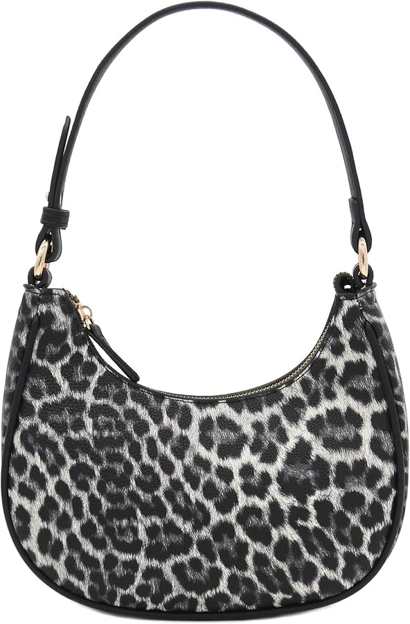FashionPuzzle Small Crescent Shoulder Bag Underarm Purse | Amazon (US)