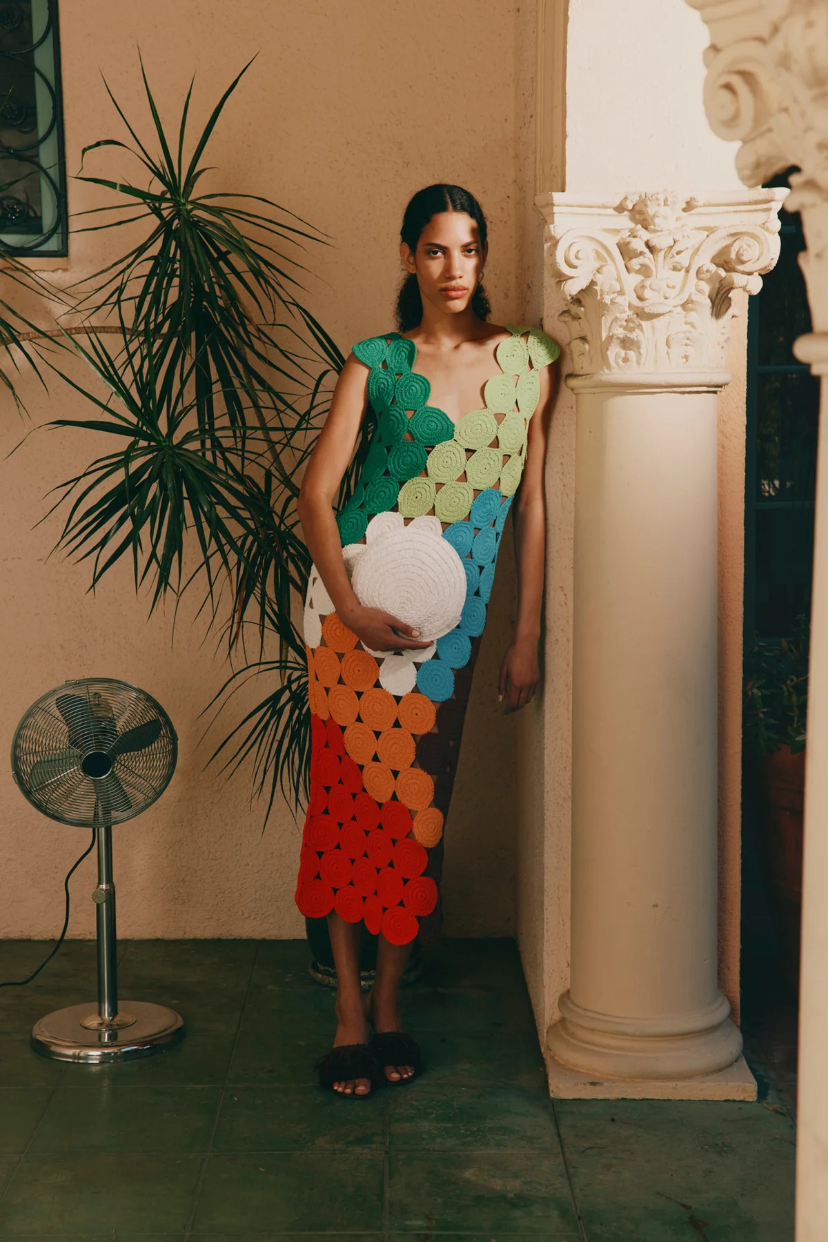 Muro
           Crochet Dress In Island Multi | Simon Miller