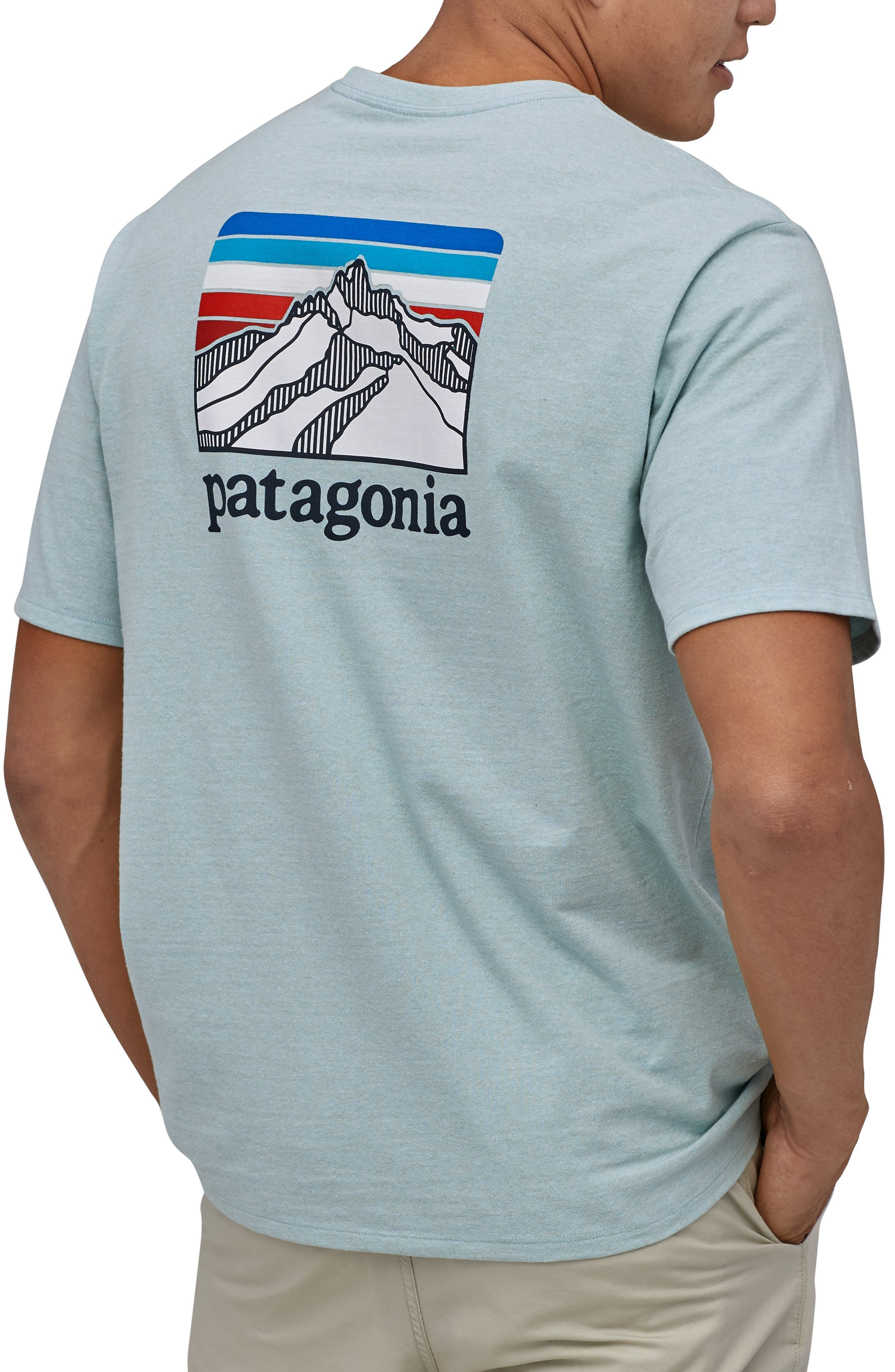 Patagonia Line Logo Ridge Responsibili-Tee Pocket T-Shirt | Nordstrom | Nordstrom