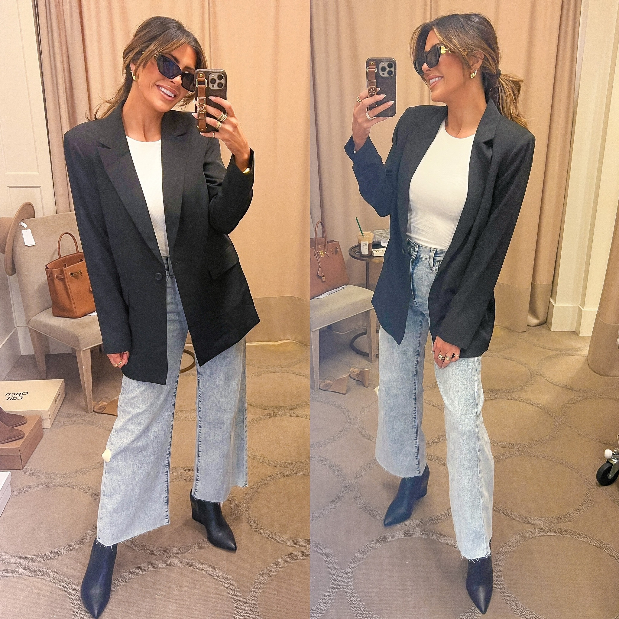 Wearing XS in blazer (runs big), wearing size XS in bodysuit, wearing size 25 in jeans, booties are TTS!

Full try on haul on my Instagram stories & will all be saved on my NSALE highlight tab and also on my blog!💛👜👛 


NSALE, Nordstrom anniversary sale 2023, bomber jacket, bodysuit, wide leg jeans, tennis bracelet, emily ann gemma NSALE picks, best of NSALE

#LTKstyletip #LTKxNSale #LTKsalealert