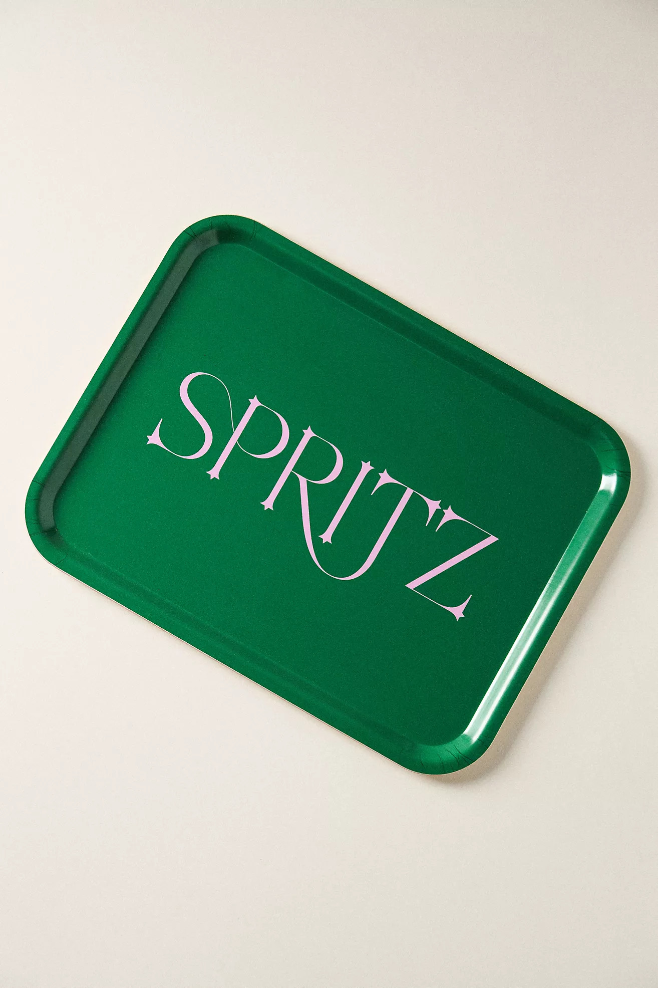 Barrett RM Type Birch Wood Spritz Tray | Anthropologie (US)