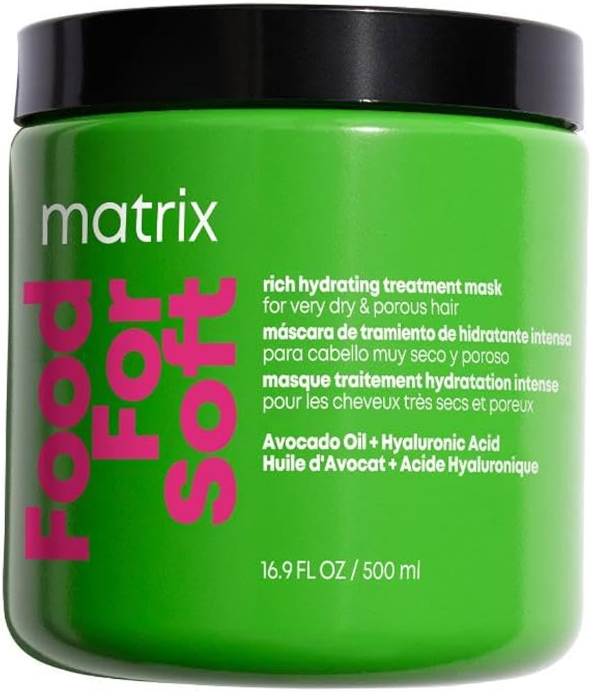 Matrix Food For Soft Rich Hydrating Treatment Mask For Dry and Brittle Hair - Moisturizes, Soften... | Amazon (US)