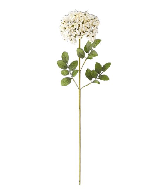 K&K Interiors Floral - 23"" White Hydrangea Stem Plant Pick | Zulily