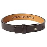 RUGGEDGIFTS Personalized Bracelet For Him, Secret Message Bracelet, Leather Anniversary Gifts For Hi | Amazon (US)