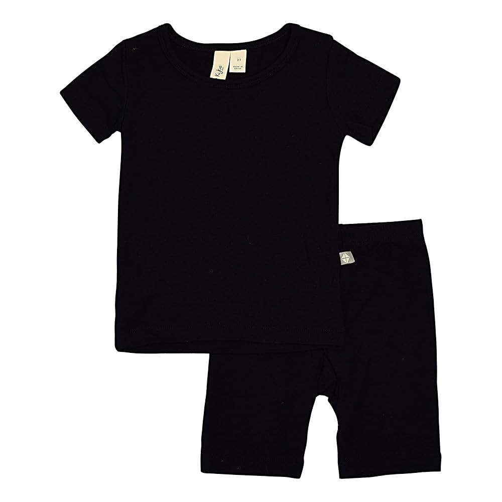 KYTE BABY, Short Sleeve Toddler Pajama Set, 97% Rayon made from Bamboo, 3% Spandex | Amazon (US)