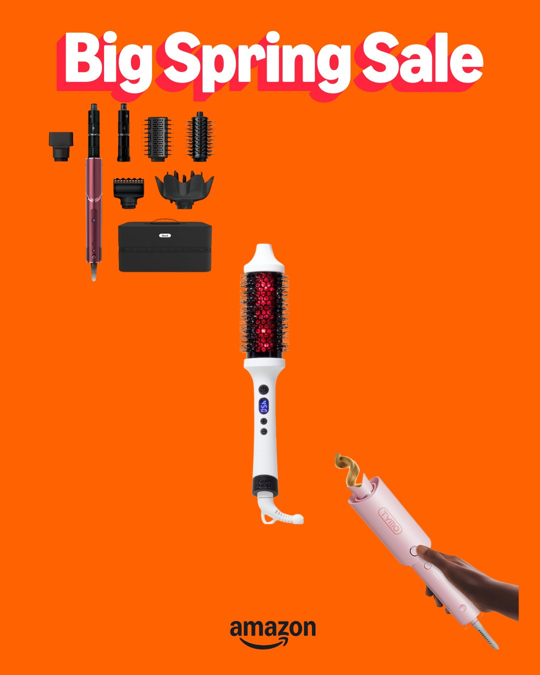 Spring into style with these hot tools! 🌸

1. TYMO Curling Wand: Perfect for beach waves on the go.
2. Shark FlexStyle: A versatile tool for drying, styling, and curling.
3. BONDIBOOST Infrared Brush: For smooth, shiny hair with less damage.

Check out these amazing deals! #SpringBeauty #AmazonFinds

#LTKSaleAlert