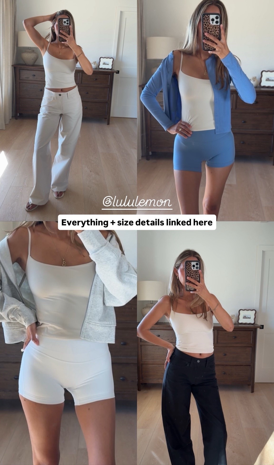 My current spring rotation from @lululemon 🌿These are the pieces I keep reaching for on repeat! The EasyFive Pant, Align Short 4" and Oversized Scuba ☁️ 

@shop.ltk #liketkit #lululemoncreator #ad

Shorts- 2 
Pants-24 
Everything else xs 
