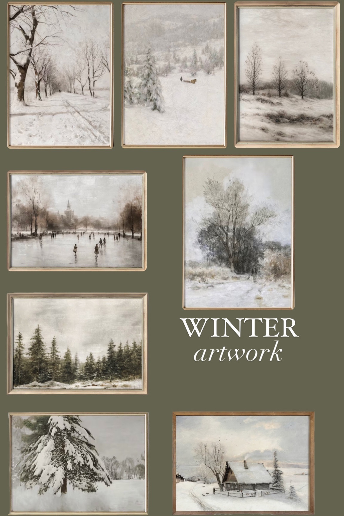 Winter digital artwork ❄️ 