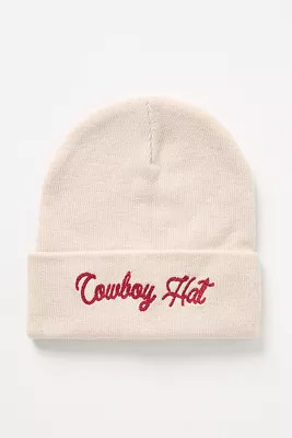 Worn/West Cowboy Hat Beanie | Anthropologie (US)