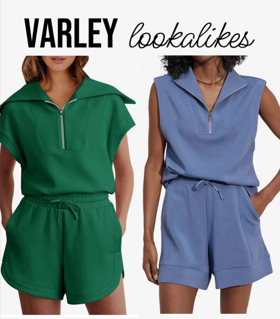 Amazon Varley Activewear Loungewear Lookalike Two Piece Set Shorts 

#LTKstyletip #LTKsalealert #LTKfindsunder100