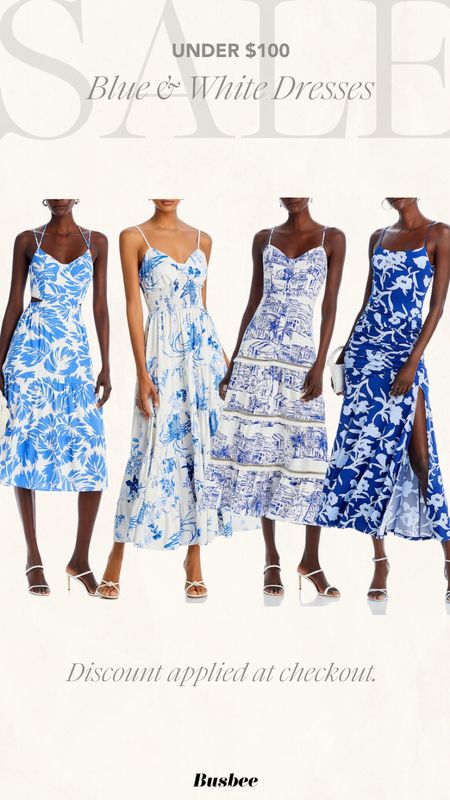 These beautiful blue and white dresses are giving Positano vibes and are ON SALE at Bloomingdales! Discount is applied at checkout; no code necessary. 

~Erin xo 

#LTKTravel #LTKSeasonal