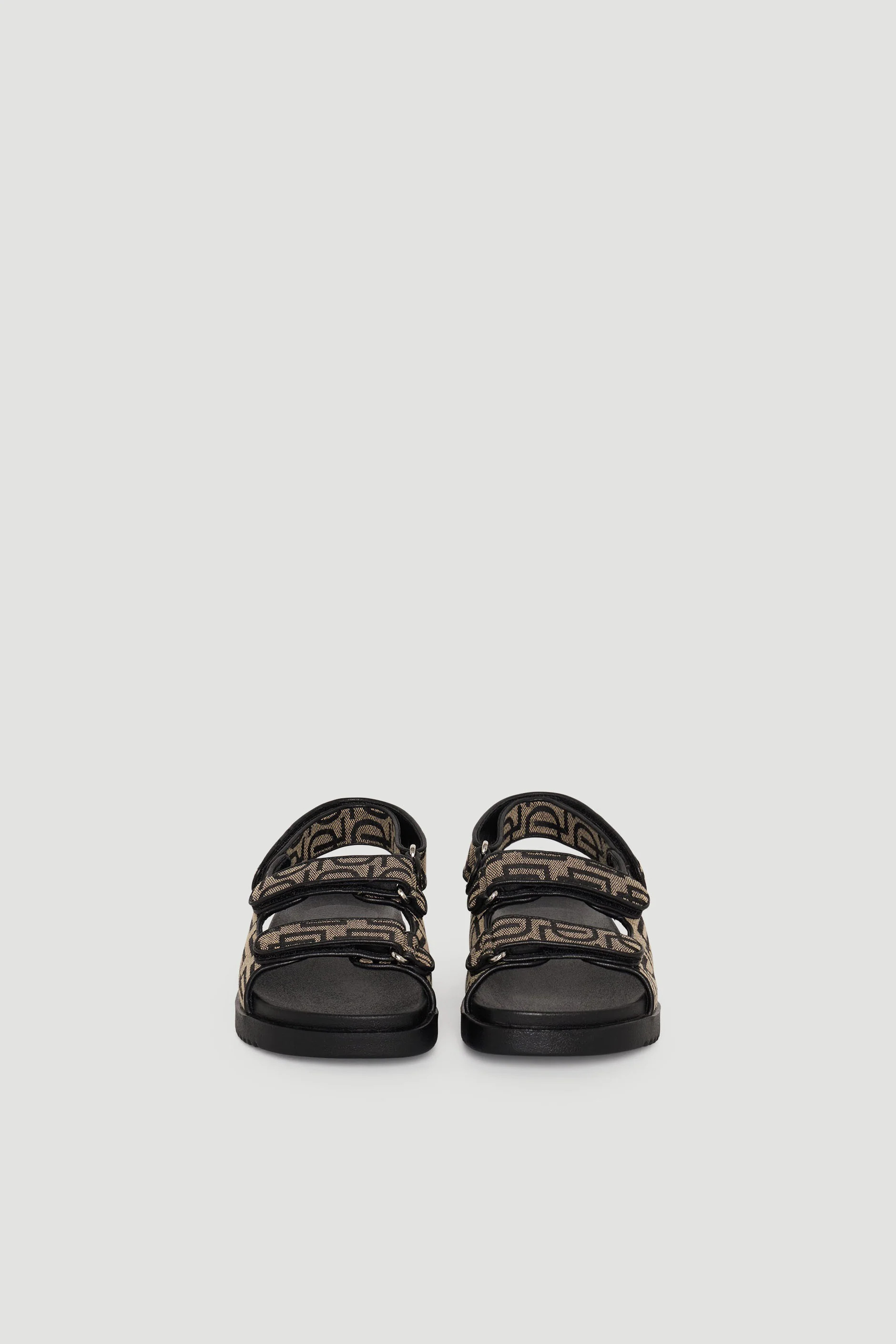 D-Luxe Monogram Sandal - Brown Shell | DECJUBA