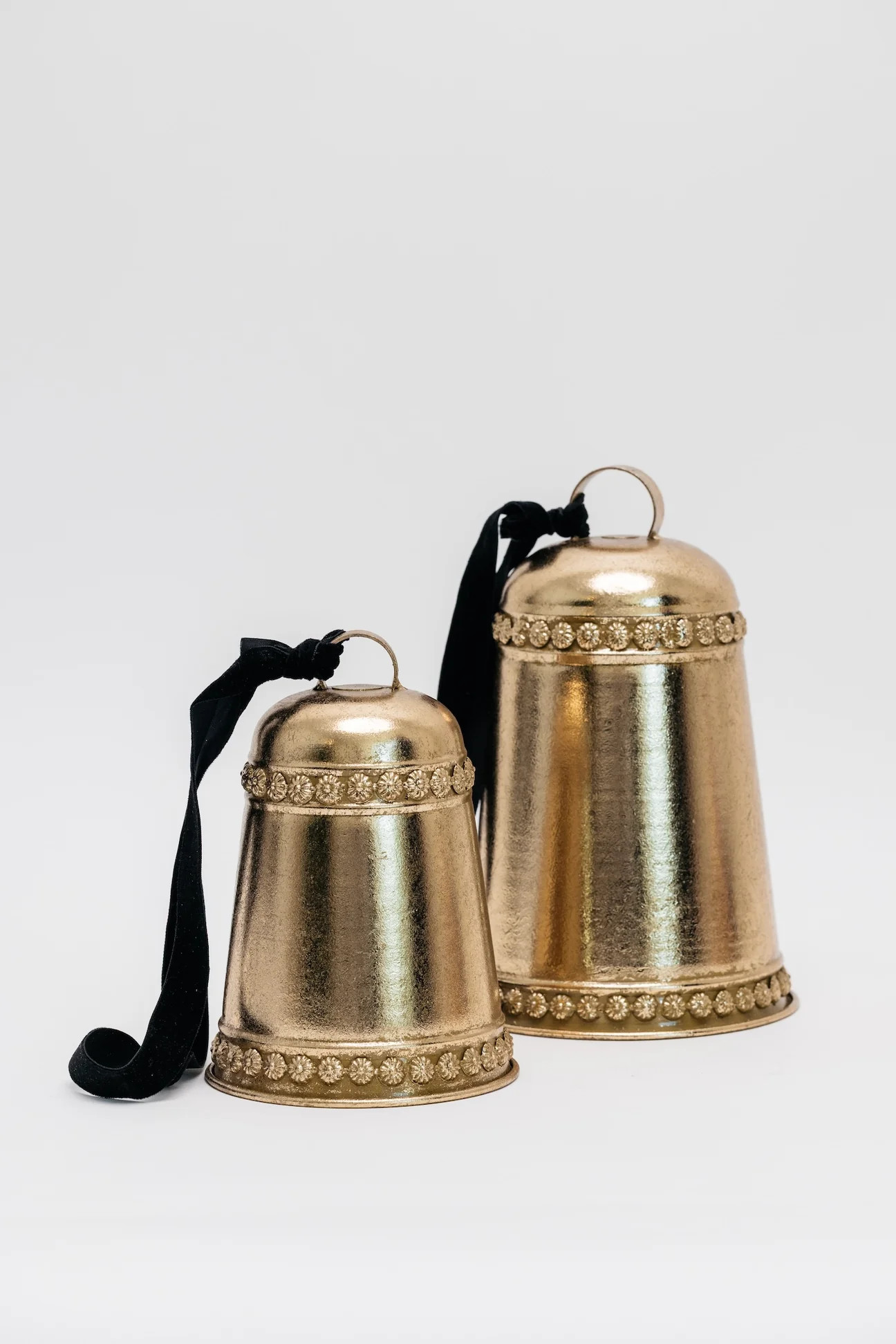 Gold Bell with Ribbon - 2 Sizes | THELIFESTYLEDCO