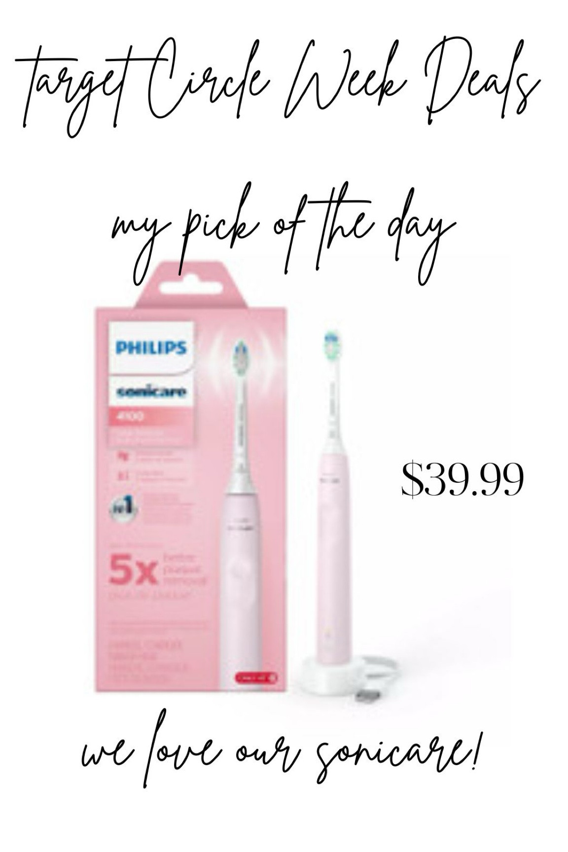 We love our Phillips Sonicare toothbrush. 

#LTKSaleAlert #LTKSummerSales #LTKHome