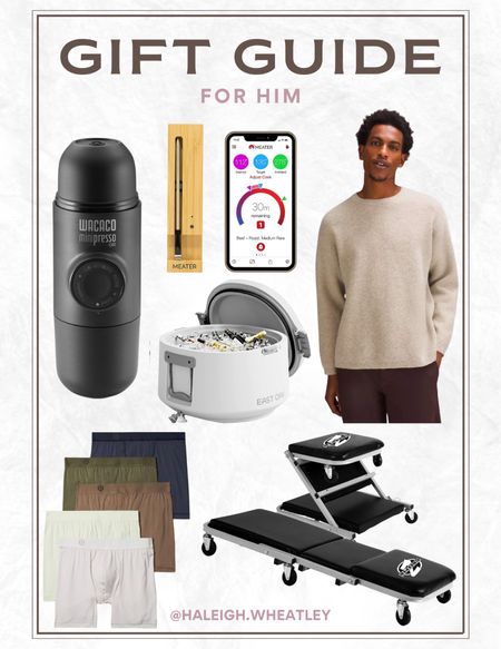 Gift Guide for Him 🎄🤍



Gifts for Men - Husband - Boyfriend - Dad - Father 

#LTKCyberWeek #LTKGiftGuide #LTKmens