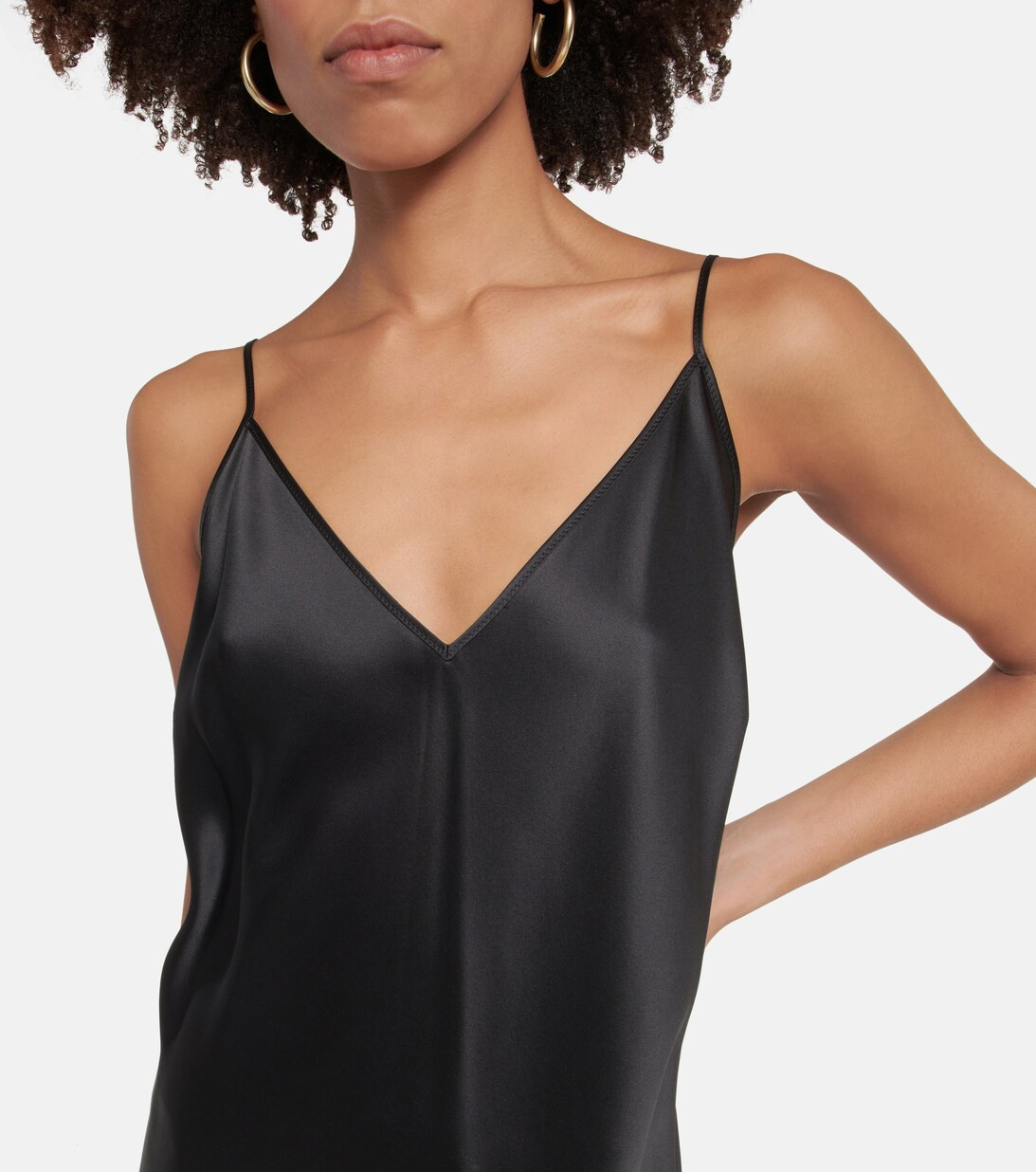 Clea silk satin slip dress | Mytheresa (US/CA)
