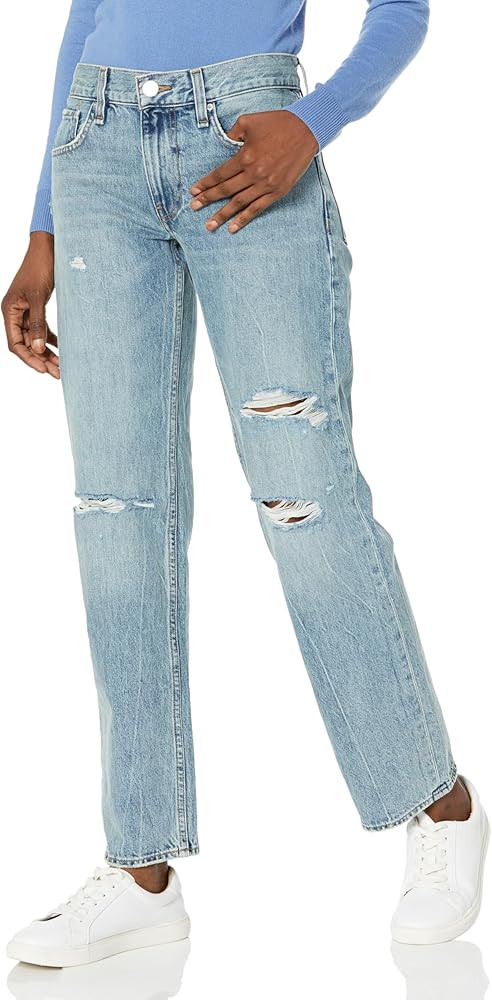 HUDSON Women's Jocelyn Low-Rise Straight Loose Fit | Amazon (US)