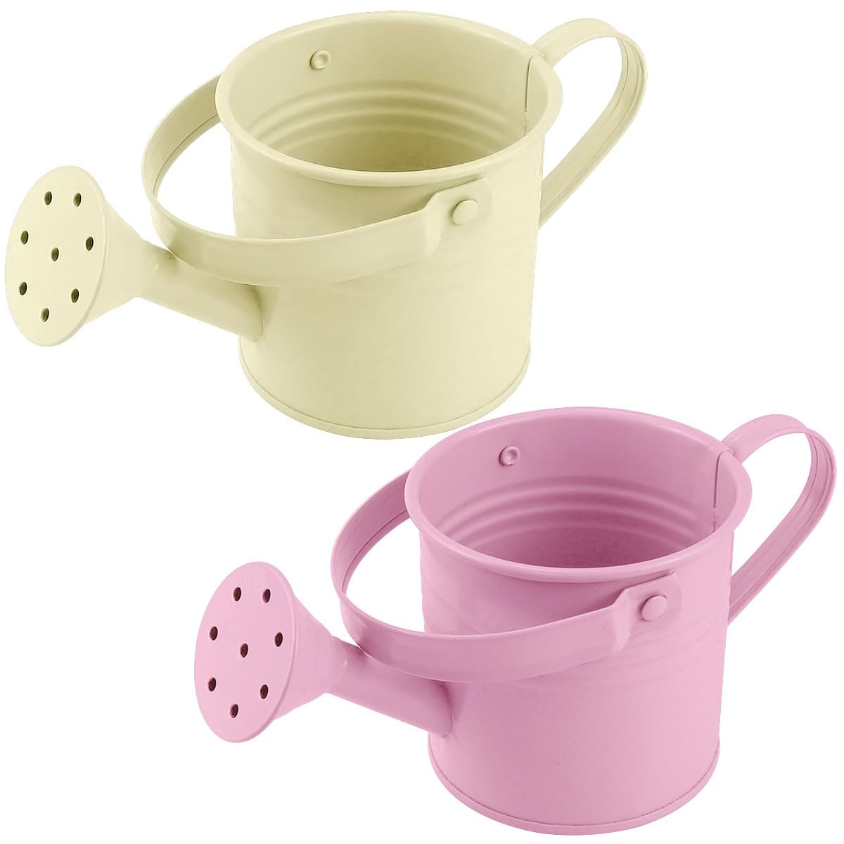 2Pcs Mini Watering Can Sprinkler Bucket for Kids Metal Gardening Water Pot for Outdoor and Indoor... | Amazon (US)