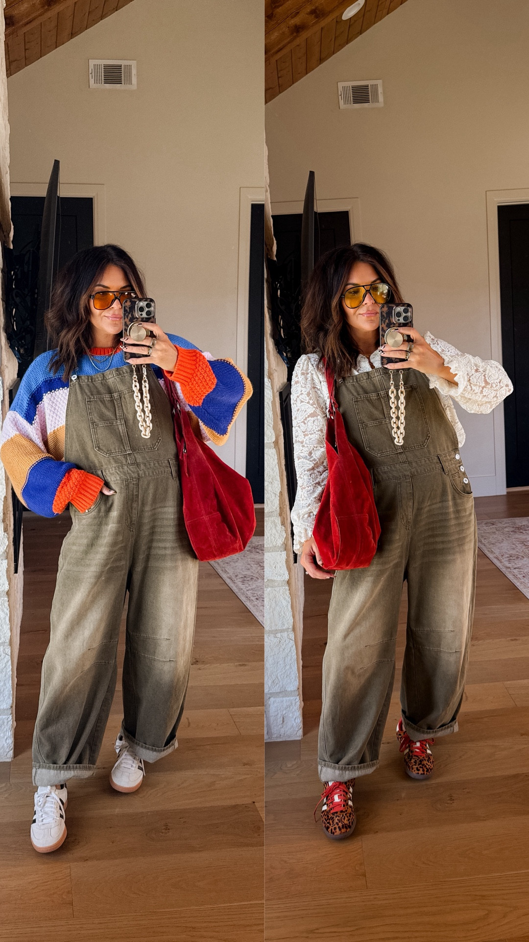 Overalls are my fav for fall!  Here’s 6 differs ways to style them!
Overalls: I’m a size 12 and need an XL (I’m wearing the XXL)
Tops: XL
sweaters:XXL


#LTKMidsize #LTKTall #LTKSaleAlert

#LTKStyleTip #LTKFindsUnder50 #LTKMidsize