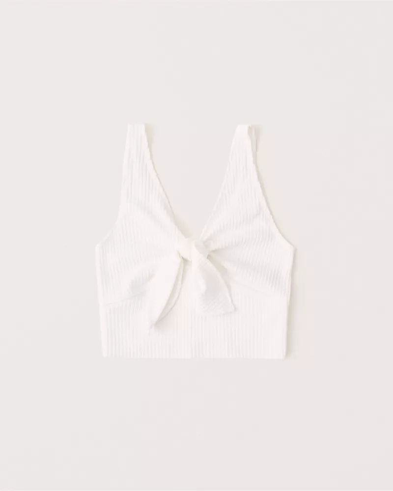 Knot-Front Tank | Abercrombie & Fitch (US)