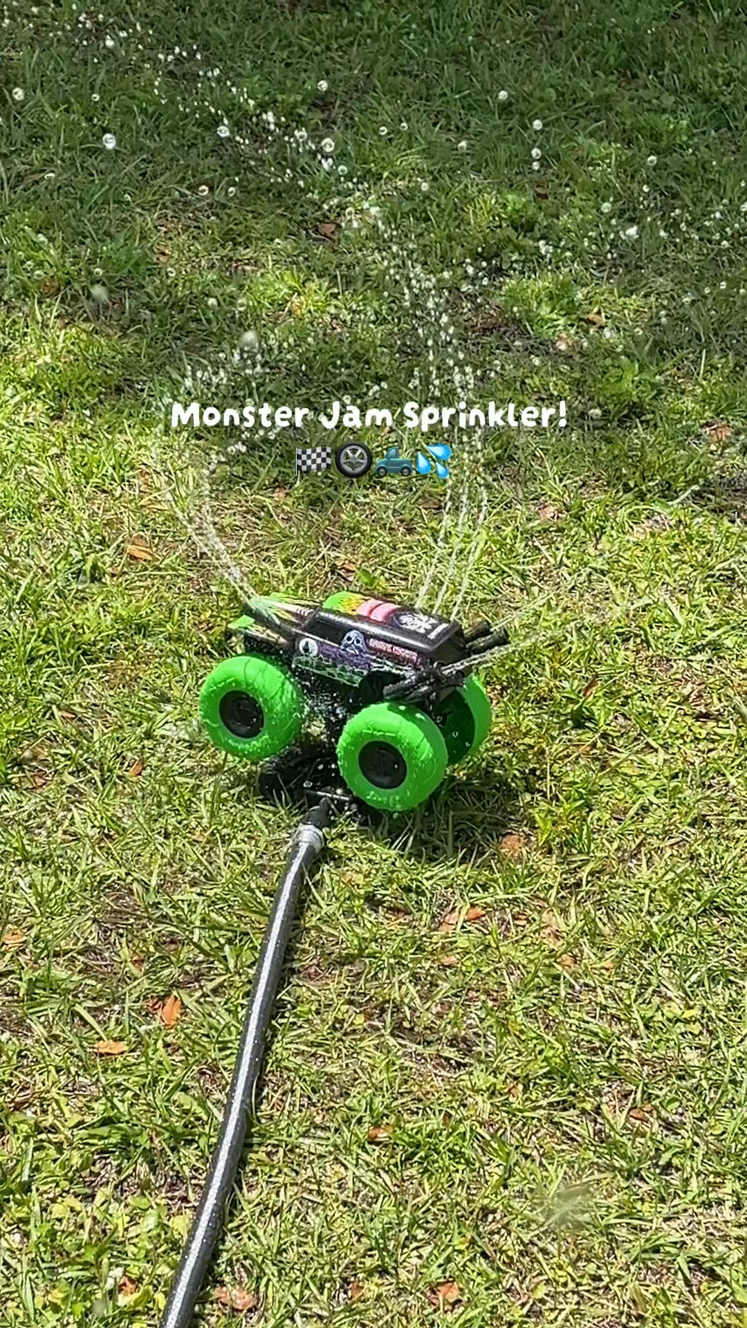 Monster Jam sprinkler! If you want to be the cool house this summer, this thing is a must have. We got this for my toddlers birthday and my kids have been playing with it since! 

#LTKdayinmylife #LTKKids #LTKSwim