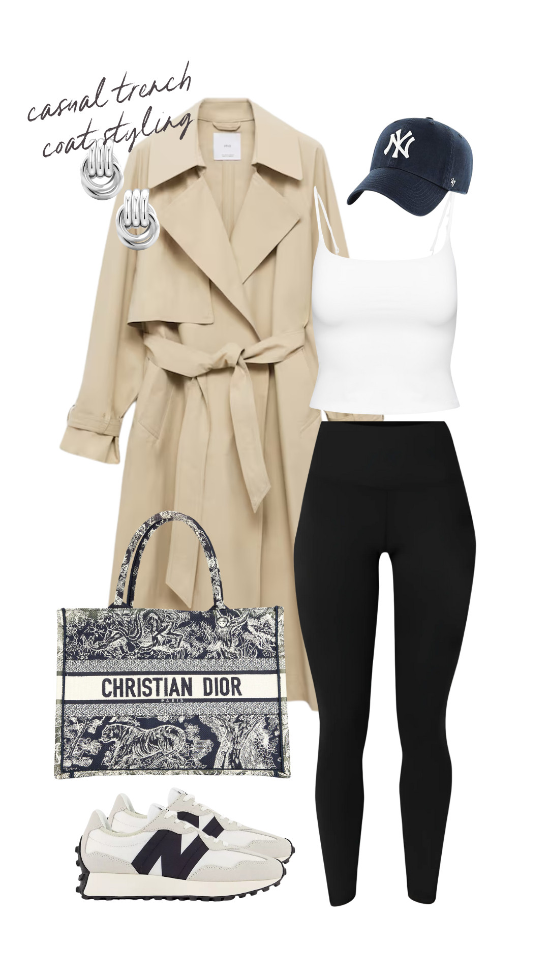 A trench coat instantly elevates any outfit. Here are 5 ways to wear one for a casual yet polished weekend look! 🤍

weekend outfit. casual outfit. spring fashion. spring outfit. spring outfit ideas. outfit ideas. outfit inspo. athleisure. trench coat. spring layers. 

 #LTKspring #LTKstyletip #LTKbag