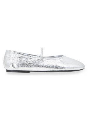 Marzi Metallic Bellet Flats | Saks Fifth Avenue OFF 5TH