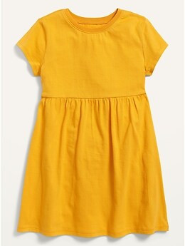 Fit & Flare Short-Sleeve Dress for Toddler Girls | Old Navy (US)
