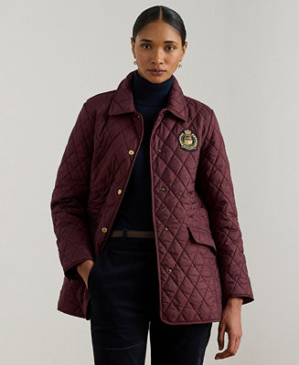 Women's Quilted Crest Jacket | Macy's
