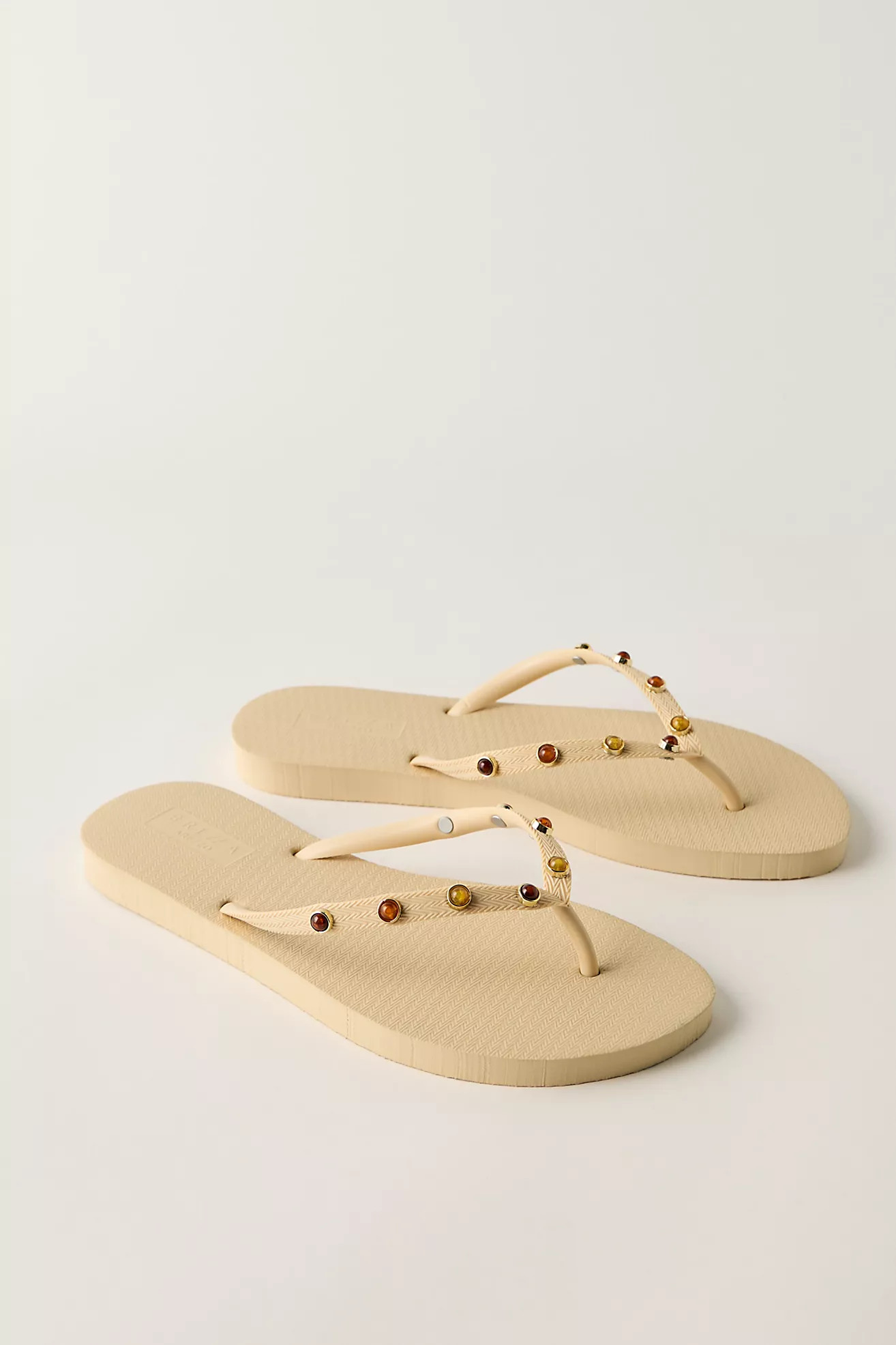 Englewood Embellished Flip Flops | Free People (Global - UK&FR Excluded)