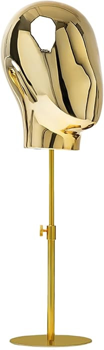 CHADWICK Wig Head Stand with Mannequin Head, 20 Inch Chrome Wig Holder, Wig Stand Manikin Head, S... | Amazon (US)