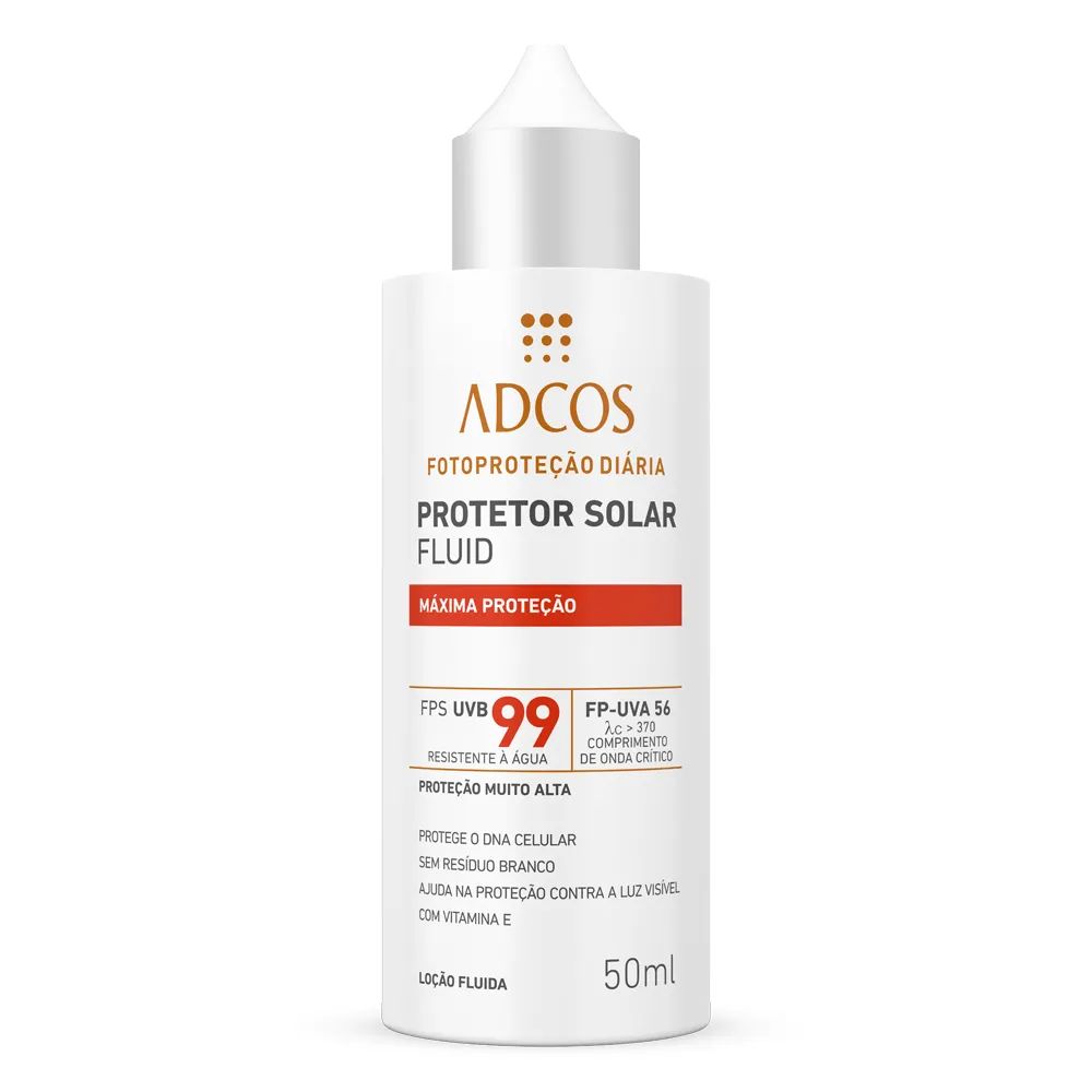 Protetor Solar Incolor Fator 99 Fluid | Peles Sensíveis | Frete Gratís* - Dermocosméticos para... | Adcos (BR)