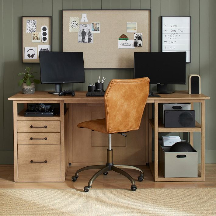 Wide Smart™ Gaming Desk (71") | Pottery Barn Teen