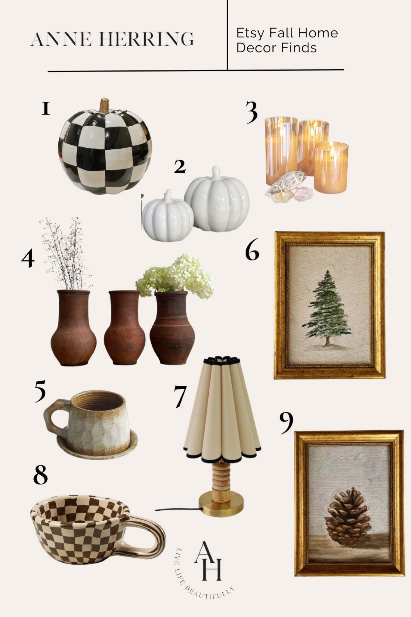 Fall Decor finds on Etsy. 



#LTKSeasonal #LTKfindsunder50 #LTKhome