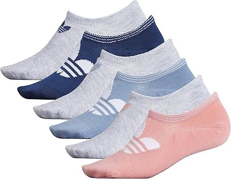 adidas Originals Womens Trefoil Superlite Super No Show Socks (6-pair) | Amazon (US)