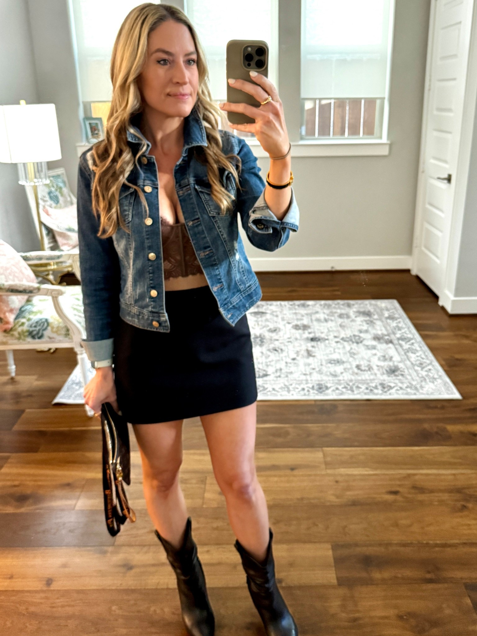 Anthropologie is having a sale using code ANTHRO20 for purchases over $100. I have this bustier in 2 colors! 

Abercrombie is having a sale as well! Check out my favorite skorts linked here. 

#everypiecefits

Spring break
Rodeo
Mini skirt
Booties
Western boots
Denim jacket 
Bustier
Corset 
Lace top
Cropped top
Brunch outfit
Dinner outfit 

#LTKSaleAlert #LTKOver40 #LTKSpringSale