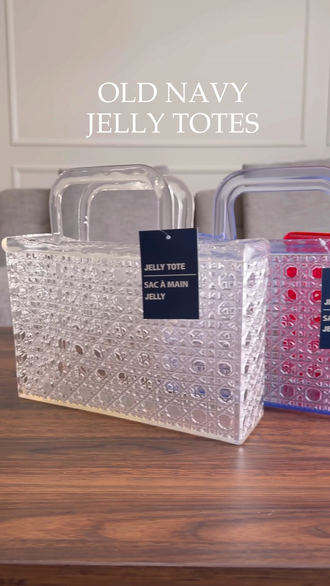Jelly Tote Bags 

#LTKstyletip #LTKcanada #LTKsummer