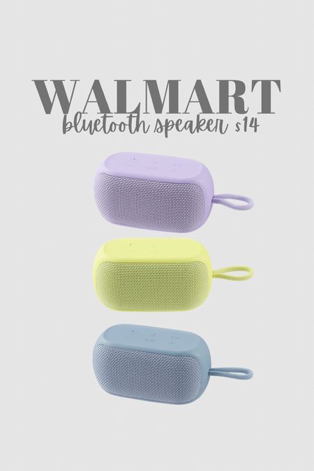 Walmart $14 Bluetooth speaker 

#LTKParties #LTKFamily #LTKFindsUnder50