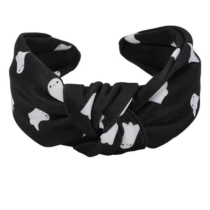Lonext Halloween Headbands for Women Ghost Skeleton Spider Web Hair Accessories | Amazon (US)